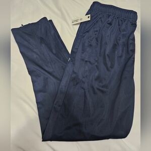 NWT! Mens Navy Blue Zelos Leg Zip Sweatpants!